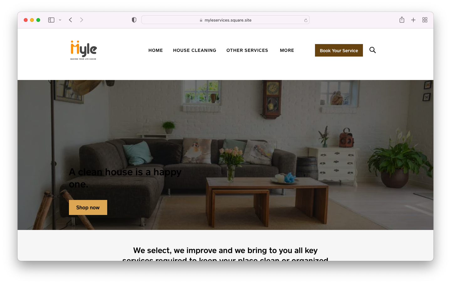MYLE's Website